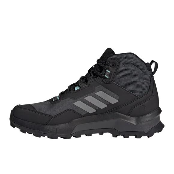 Adidas Terrex AX4 Mid GORE-TEX Hiking Shoes GTX Boots | Women's 9 Black Grey NEW - Picture 3 of 9